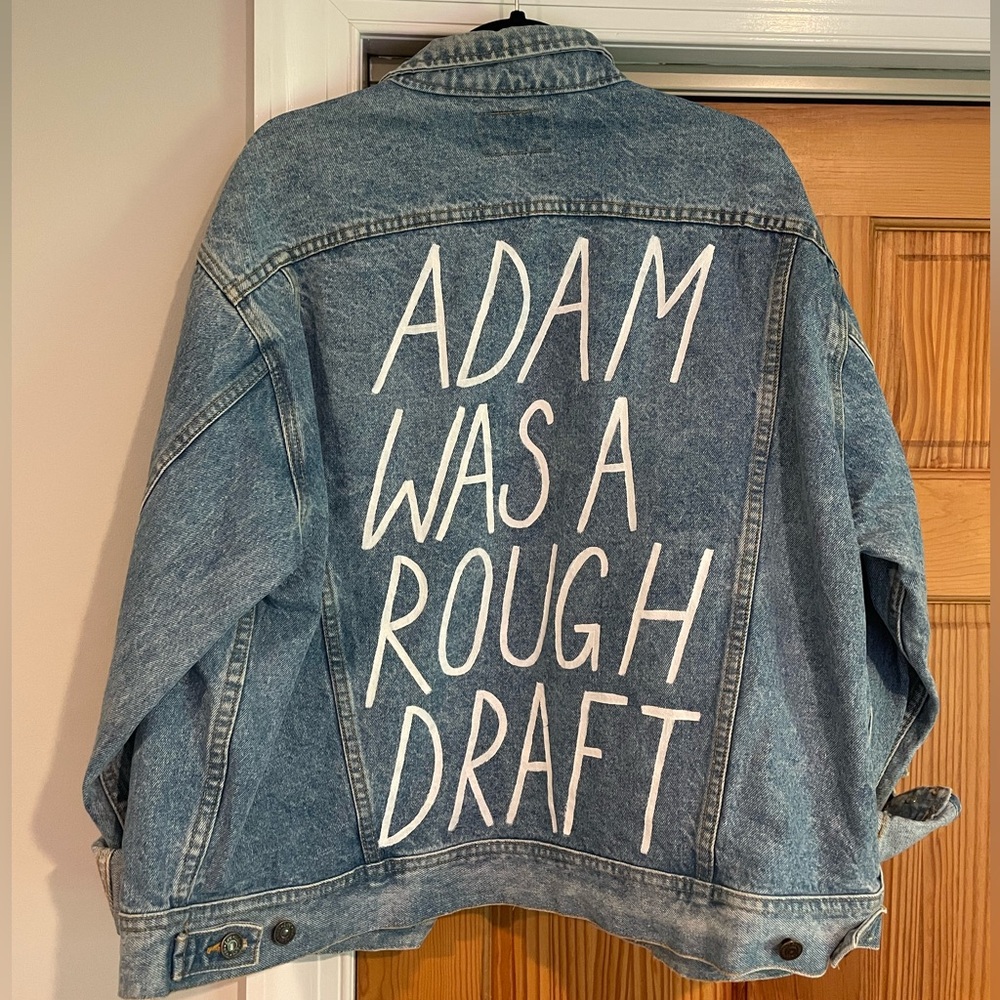 LEVI’S X LEAH KIRSCH Custom Oversized Denim Jacket